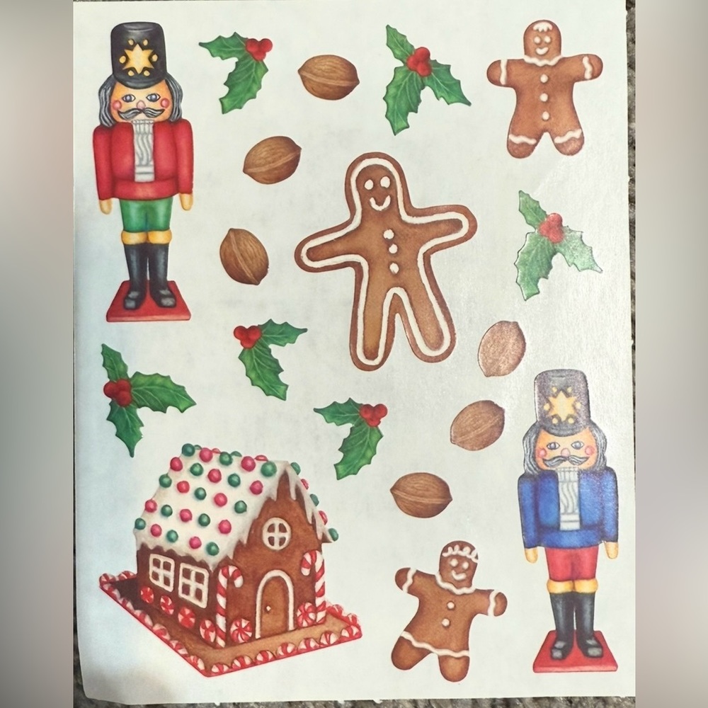 $2 Festive Holiday Sticker Sheet $2 WITH ANY $10 ORDER OR MORE